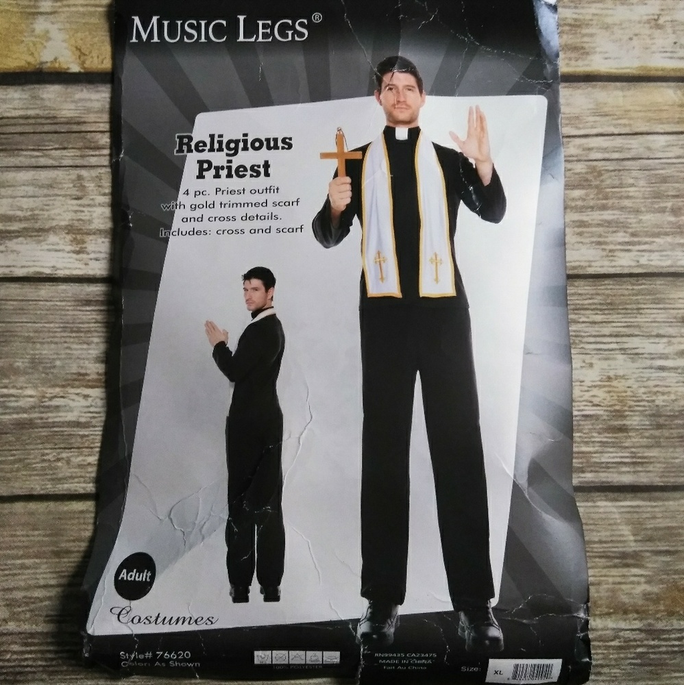 Adult Religious Priest Costume